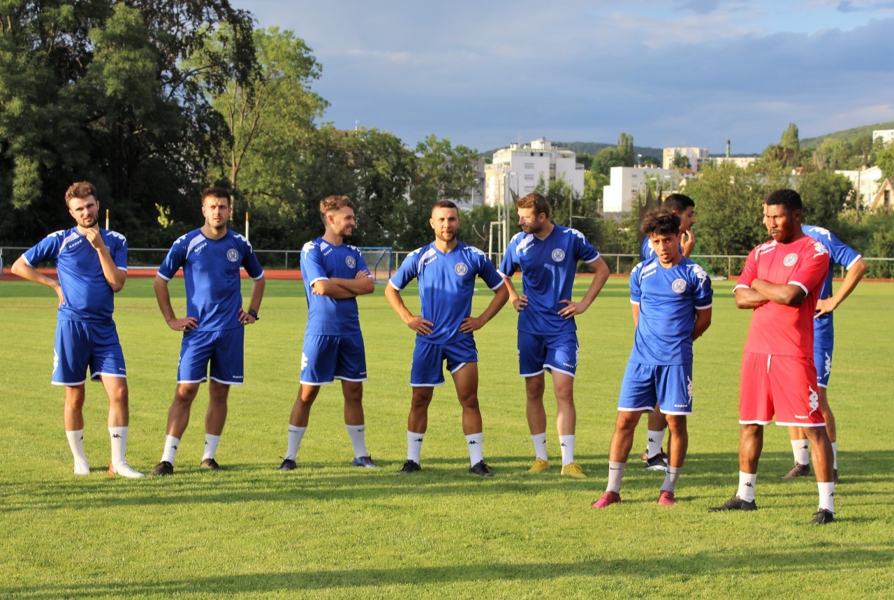 seniors RC Lons reprise entrainement