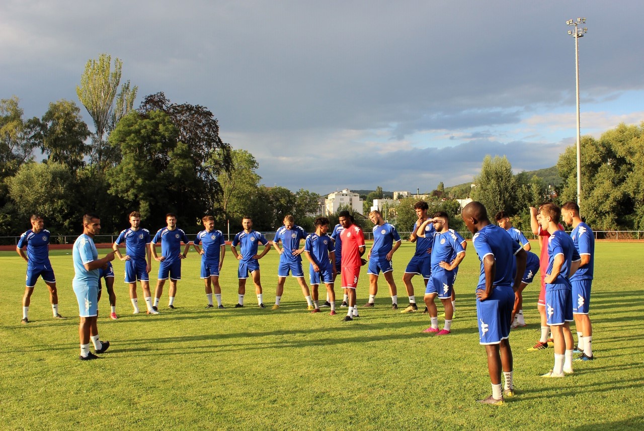 seniors RC Lons reprise entrainement