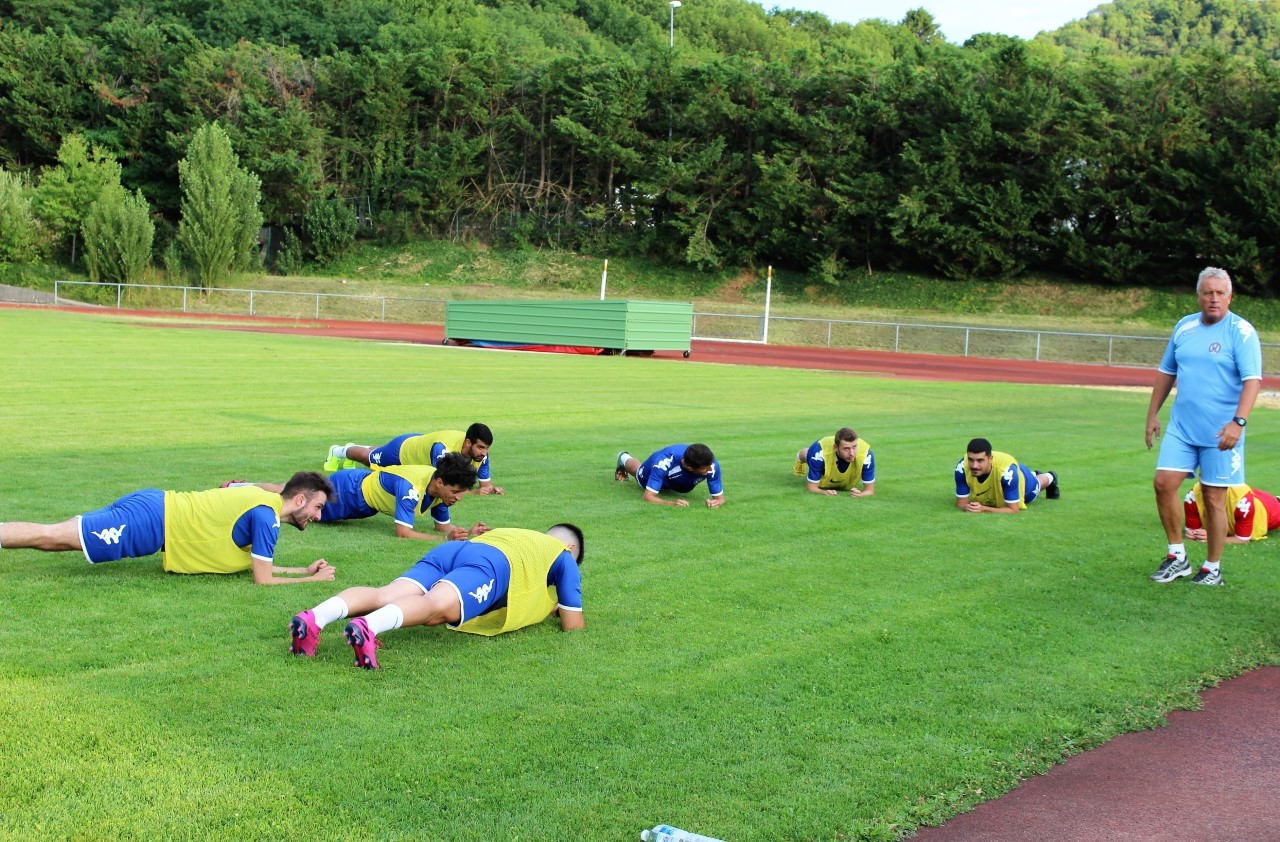 seniors RC Lons reprise entrainement