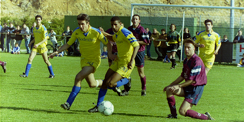 1997-4-13 - Jura Sud vs RCL : Stéphane Perroux et Said Ait Razzouk