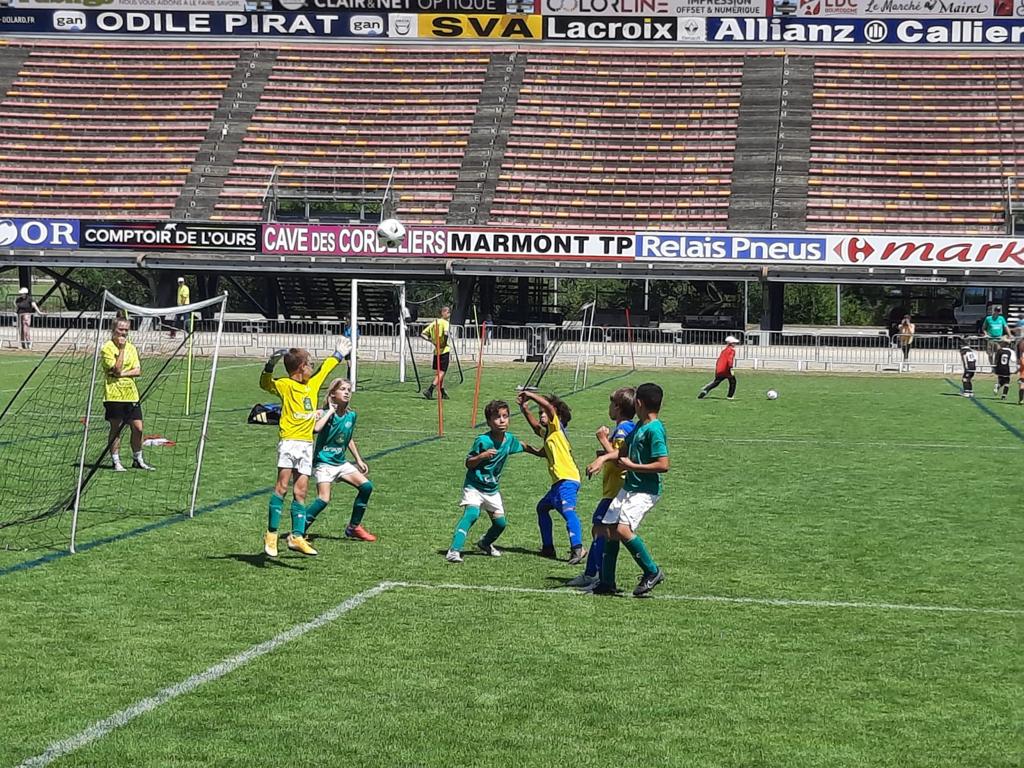 plateau école de foot